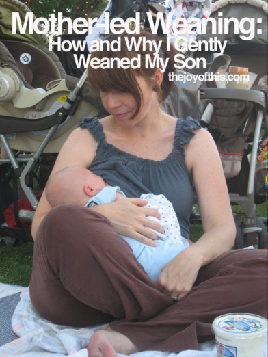 Mother led weaning